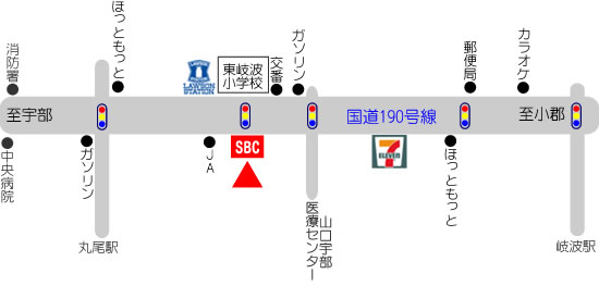 アクセスマップ